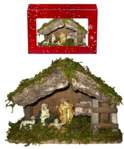 Φάτνη Ξύλινη 18x12εκ. Xmasfest 93-129524home