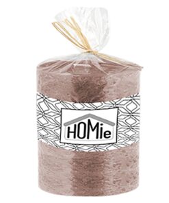 Κερί Αρωματικό Κορμός 9,5x10εκ. Homie 37-71-brown24home
