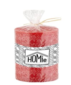 Κερί Αρωματικό Κορμός 9,5x10εκ. Homie 37-71-red24home