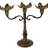 Κηροπήγιο 3 Θέσεων Μπρούτζινο Royal Art 25εκ. STL1858BR24home