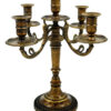 Κηροπήγιο 5 Θέσεων Μπρούτζινο Royal Art 25εκ. STL1045BR24home