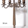 Κηροπήγιο Μπρούτζινο 5 Θέσεων Royal Art 58εκ. STL1131BR24home