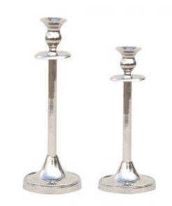 Κηροπήγιο Σετ 2τμχ Μεταλλικά Royal Art 29εκ.-25εκ. IKO5591/9224home