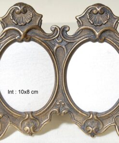 Κορνίζα 2 Θέσεων Μπρούτζινη Royal Art 8x10εκ. STL03BR24home