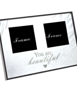 Κορνίζα Διπλή Γυάλινη You Are Beautiful iliadis 29x20εκ. 7729524home