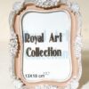 Κορνίζα Πολυεστερική Λευκή-Ροζ Royal Art 13x18εκ. YUA3/809/57BR24home