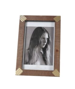 Κορνίζα Ξύλινη Καφέ-Χρυσή iliadis 17x25εκ. 7655224home