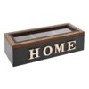 Κουτί Ξύλινο Μπεζ-Μαύρο iliadis 23x9x7εκ. 7752024home