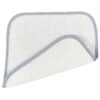 Λαβέτα Βαμβακερή 30x30εκ. Λευκή Semini Grey24home