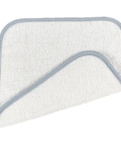 Λαβέτα Βαμβακερή 30x30εκ. Λευκή Semini Grey24home