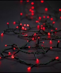 Λαμπάκια 100 Led Με Πρόγραμμα Κόκκινο Φως 5μ. iliadis 7863024home