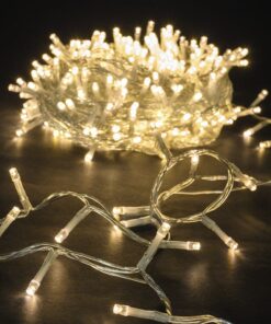 Λαμπάκια 100 Led Με Πρόγραμμα Ζεστό Λευκό Φως 5μ. iliadis 7863124home