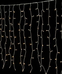 Λαμπάκια Κουρτίνα 144 led Σταθερό Λευκό Φως 1,20x1,20μ. iliadis 7503424home