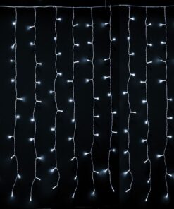 Λαμπάκια Κουρτίνα 200 led Σταθερό Ψυχρό Λευκό Φως 2x1μ. iliadis 7503124home