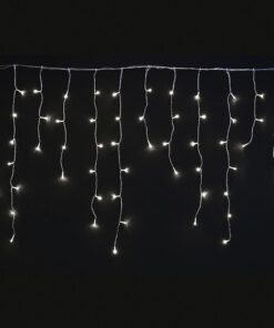Λαμπάκια Κουρτίνα Σταλακτίτες 300 led Με Πρόγραμμα Λευκό Φως 600x70εκ. iliadis 7502224home