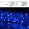 Λαμπάκια Κουρτίνα Σταλακτίτες 300 led Με Πρόγραμμα Μπλε Φως 600x70εκ. iliadis 7502324home