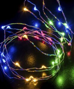 Λαμπάκια Μπαταρίας 100 Microled Σε Σύρμα Με Πρόγραμμα Πολύχρωμα 5μ. iliadis 6053724home