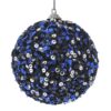Μπάλα Πλαστική Μπλε Glitter iliadis 8εκ. 7538524home