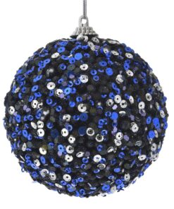Μπάλα Πλαστική Μπλε Glitter iliadis 8εκ. 7538524home