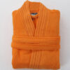 Μπουρνούζι Ενηλίκων Βαμβακερό Με Γιακά Medium Designer Orange Sb home24home