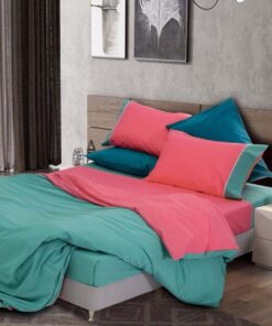 Παπλωματοθήκη Βαμβακερή Μονή 160x240εκ. Simi Coral Sb home24home