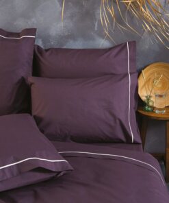 Παπλωματοθήκη Βαμβακερή Μονή 165x240εκ. Ios Carbone SB HOME24home