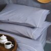 Παπλωματοθήκη Βαμβακερή Μονή 165x240εκ. Ios Silver SB HOME24home