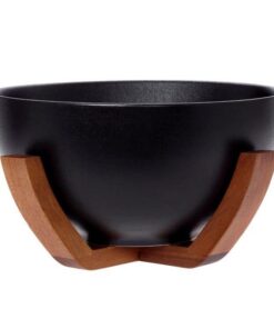Σαλατιέρα Με Ξύλινη Βάση 25,5x12,5εκ. Acacia CRYSPO TRIO 65.000.21124home