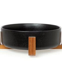 Σαλατιέρα Με Ξύλινη Βάση 31,5x8εκ. Acacia CRYSPO TRIO 65.000.20124home