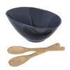 Σαλατιέρα Πορσελάνης Με Σετ Κουτάλες Bamboo 31x15,5εκ. CRYSPO TRIO 26.000.93124home