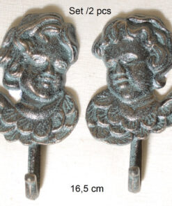 Σετ 2τμχ Κρεμάστρα Μεταλλική Royal Art 16,5εκ. CAS2/640/41GR24home