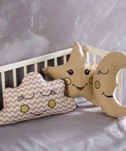 Σετ 3τμχ Διακοσμητικά Μαξιλάρια Bebe Beige SB HOME24home
