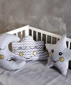 Σετ 3τμχ Διακοσμητικά Μαξιλάρια Bebe Silver SB HOME24home