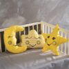 Σετ 3τμχ Διακοσμητικά Μαξιλάρια Bebe Yellow SB HOME24home