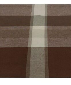 Τραπεζομάντηλο-Λονέτα Υφαντό 140x140εκ. Καρό Brown-Beige24home