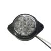 GloboStar® 115411 Πλευρικά Φώτα Όγκου Φορτηγών FLAT BULLET LED 7 SMD DC 24V Αδιάβροχο IP66 Ψυχρό Λευκό 6000KGlobostar