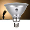 GloboStar® 60228 Λάμπα LED E27 PAR38 Κήπου Σκληρού Υάλου 18W 1800lm 60° AC 220-240V IP65 Φ12 x Υ13cm Θερμό Λευκό 2700K - 3 Years WarrantyGlobostar