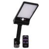 GloboStar® 71465 Αυτόνομο Ηλιακό Φωτιστικό Τοίχου LED SMD 4.5W 550lm με Ενσωματωμένη Μπαταρία Li-ion 2200mAh - Φωτοβολταϊκό Πάνελ - Ρυθμιζόμενη Βάση Στήριξης - Αισθητήρα Ημέρας-Νύχτας PIR Αισθητήρα Κίνησης και Ασύρματο Χειριστήριο IR Αδιάβροχο IP56 CCTGlobostar