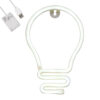 GloboStar® 78576 Φωτιστικό Ταμπέλα Φωτεινή Επιγραφή NEON LED Σήμανσης LAMP 5W με Καλώδιο Τροφοδοσίας USB - Μπαταρίας 3xAAA (Δεν Περιλαμβάνονται) - Ψυχρό Λευκό 6000KGlobostar