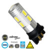 GloboStar® 81173 Λάμπα Αυτοκίνητου PW24W 3rd Generation Can-Bus Extreme Series LED 8 SMD 5630 & 1 CREE XHP35 8W 1200lm 360° DC 12V IP20 Ψυχρό Λευκό 6000KGlobostar