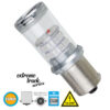 GloboStar® 81226 Λάμπα Αυτοκινήτου & Φορτηγού 1156 - BA15S - P21W 3rd Generation Can-Bus Extreme Truck Series LED 48 SMD 4014 18W 2160lm 360° DC 12-24V IP20 ΠορτοκαλίGlobostar