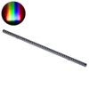 GloboStar® DIGI-BAR 90212 Ψηφιακή Μπάρα Φωτισμού Wall Washer Digital Pixel Facade Tuber Bar LED 12W 720lm 45° DC 24V Αδιάβροχο IP65 L100 x W3.5 x H3.2cm RGB DMX512 - Γκρι Ανθρακί με Pixel Lens Φακούς - 3 Years WarrantyGlobostar