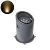 GloboStar® FLOOD-MILO 90734 Κινούμενος Προβολέας - Σποτ Φωτισμού Wall Washer για Φωτισμό Κτιρίων LED 12W 1080lm 10° AC 220-240V Αδιάβροχο IP67 Φ17 x Υ26cm Θερμό Λευκό 2700K - Γκρι Ανθρακί - 3 Χρόνια ΕγγύησηGlobostar