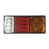 Πίσω Φανάρι Φορτηγού 49 LED 24 Volt Βέλος Universal Αδιάβροχο IP66 GloboStar 75498Globostar