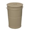 Κάδος Απορριμμάτων 100lt Matt Beige Retro Pam & Go 48x68εκ. 4868-10324home