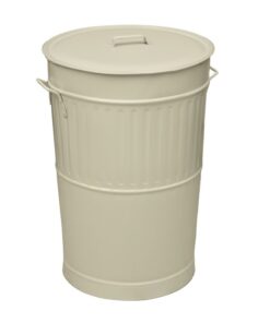 Κάδος Απορριμμάτων 100lt Matt Ivory Retro Pam & Go 48x68εκ. 4868-70324home