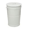 Κάδος Απορριμμάτων 100lt Matt White Retro Pam & Go 48x68εκ. 4868-03324home
