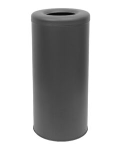 Καλάθι Απλύτων 30lt Ανοξείδωτο Matt Anthracite Pam & Co Φ25x57εκ. 29-2557-11324home