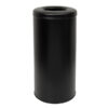 Καλάθι Απλύτων 30lt Ανοξείδωτο Matt Black Pam & Co Φ25x57εκ. 29-2557-40324home