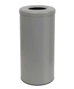 Καλάθι Απλύτων 30lt Ανοξείδωτο Matt Concrete Grey Pam & Co Φ25x57εκ. 29-2557-16324home